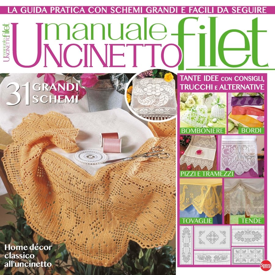 Copertina Motivi all uncinetto Manuale n.10