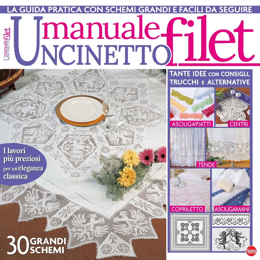 Copertina Motivi all uncinetto Manuale n.12