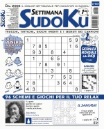 Copertina rivista Settimana Sudoku