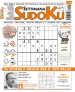 Copertina rivista Settimana Sudoku