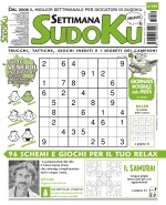 Copertina rivista Settimana Sudoku
