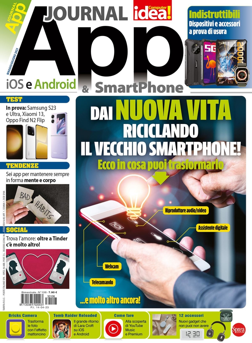 Copertina App Journal n.106