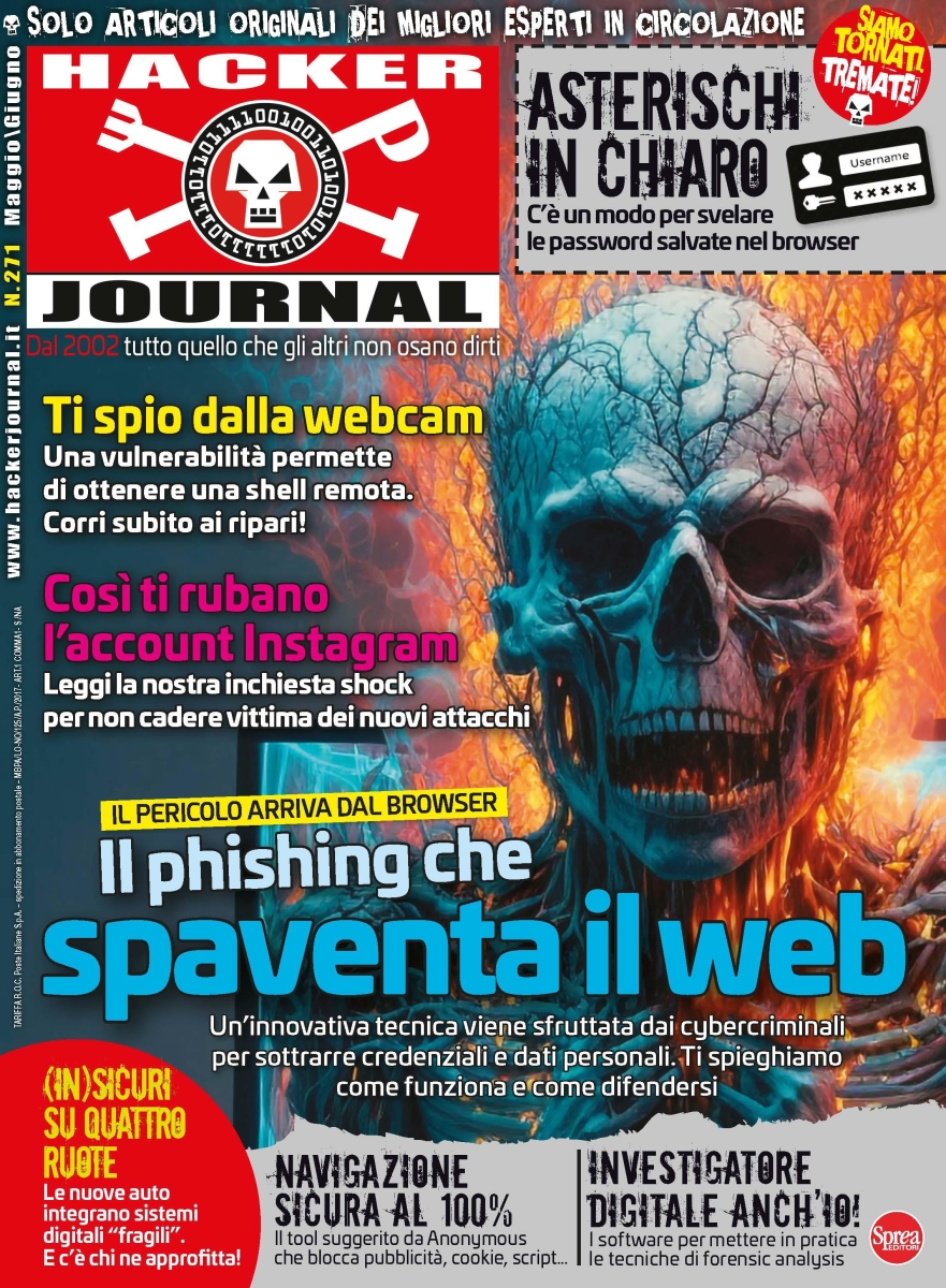 Copertina Hacker Journal n.271