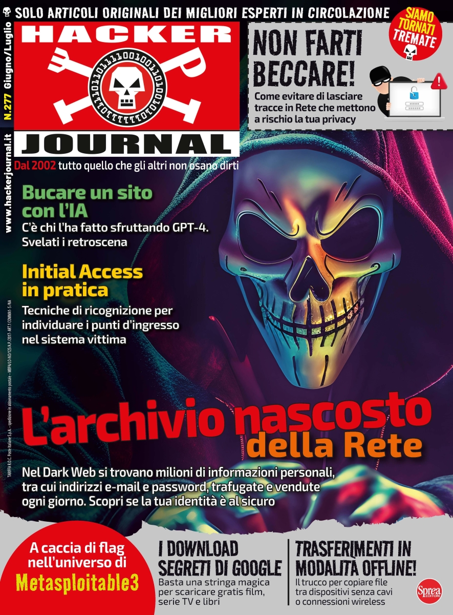 Copertina Hacker Journal n.277
