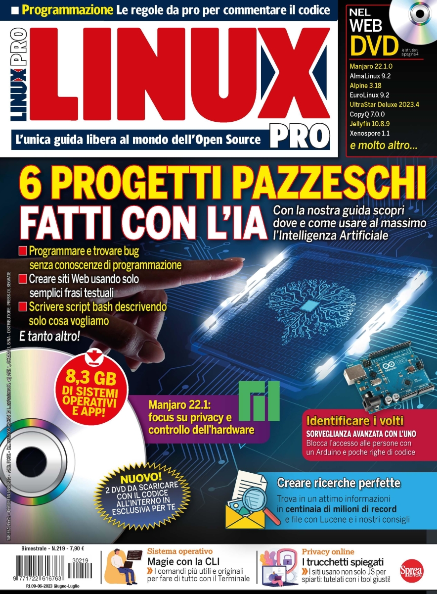 Copertina Linux Pro n.219