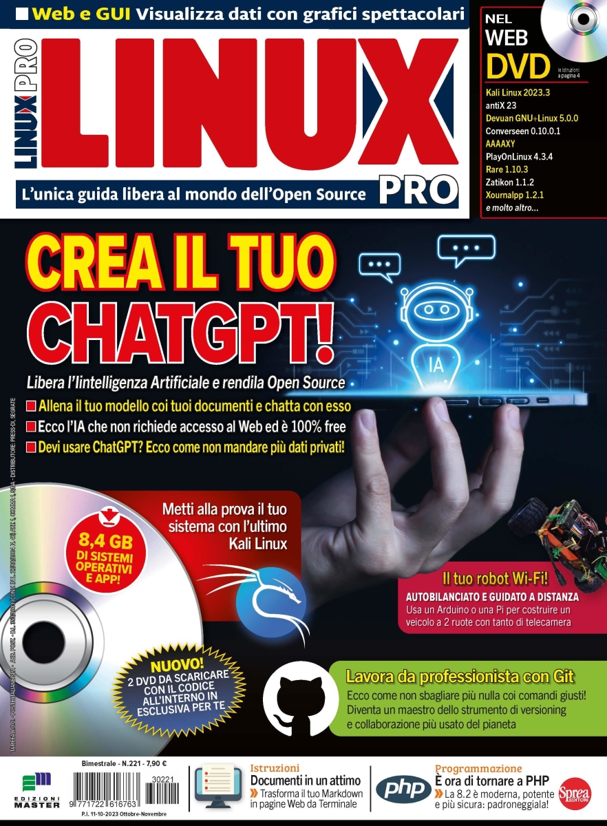 Copertina Linux Pro n.221