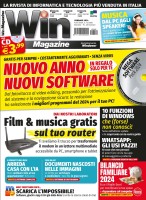Copertina rivista Win Magazine