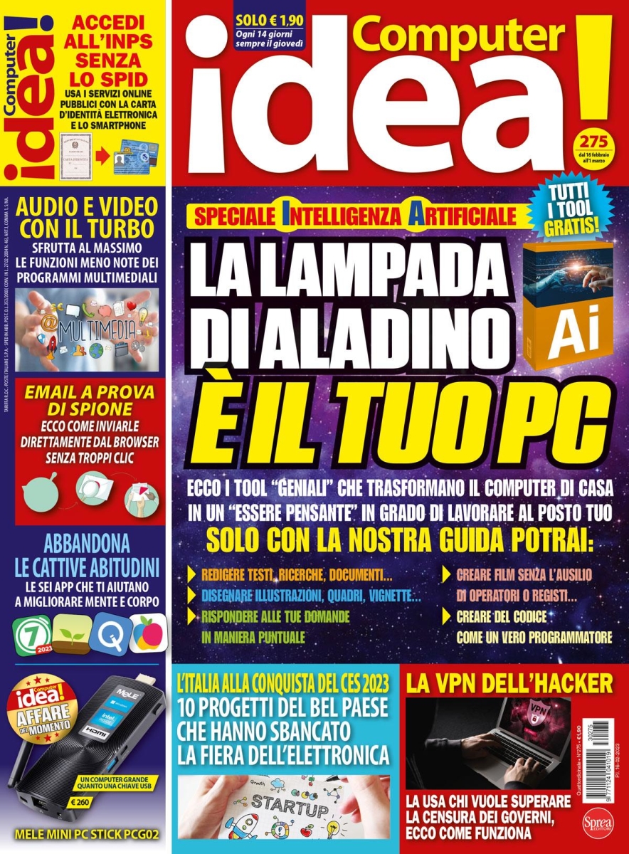 Copertina Il Mio Computer Idea n.275