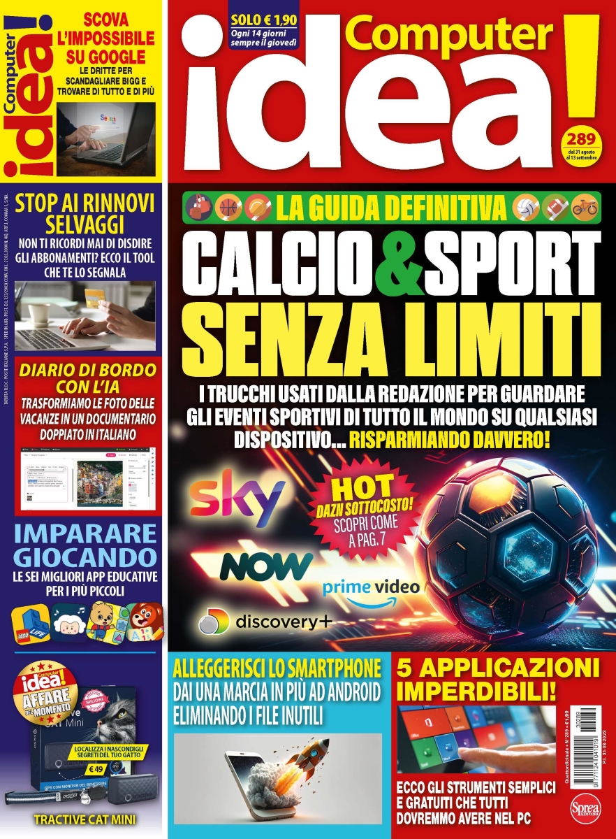 Copertina Il Mio Computer Idea n.289