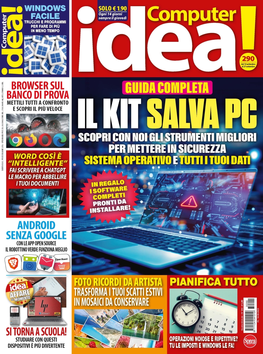 Copertina Il Mio Computer Idea n.290