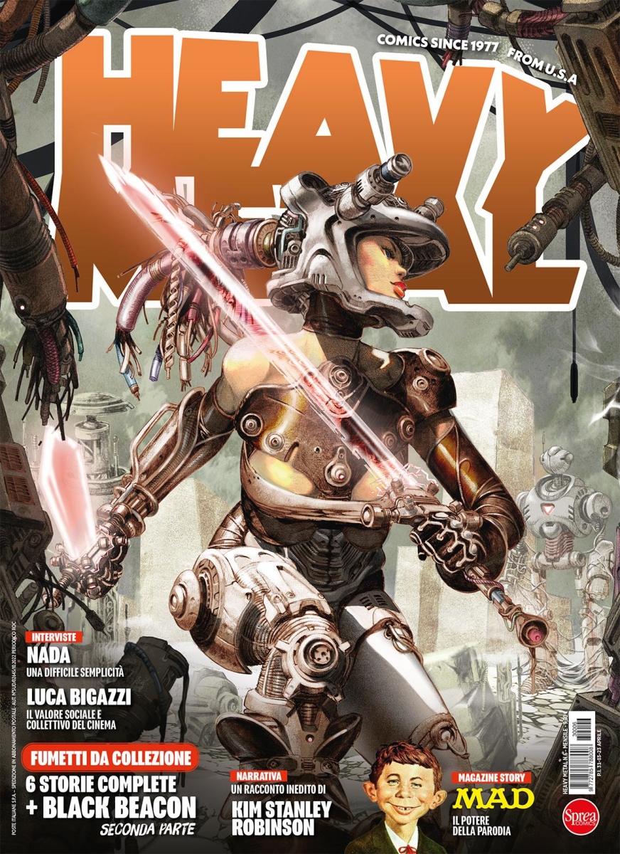 Copertina Heavy Metal  n.6