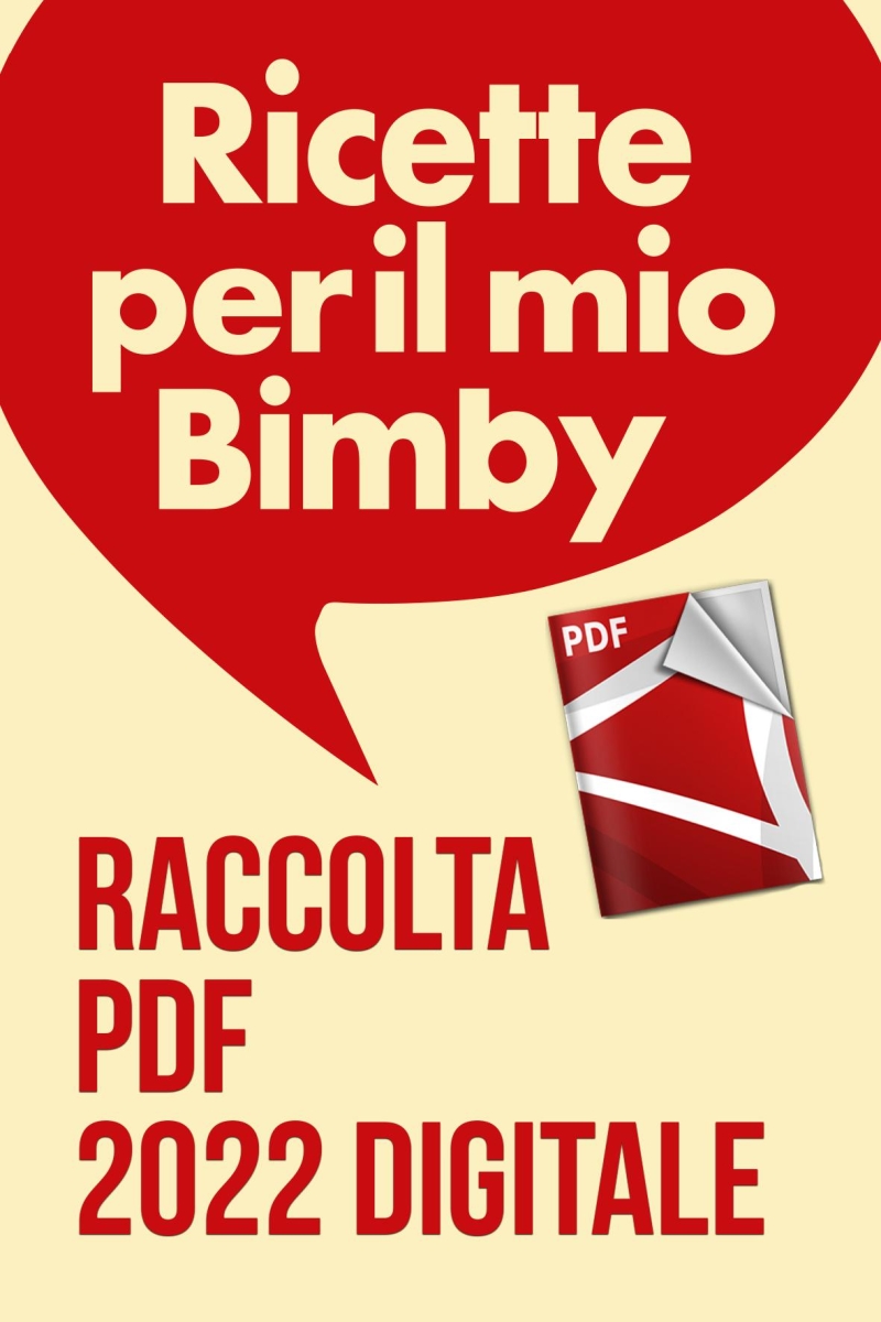 Copertina Ricette per il mio Bimby Raccolta Pdf n.1