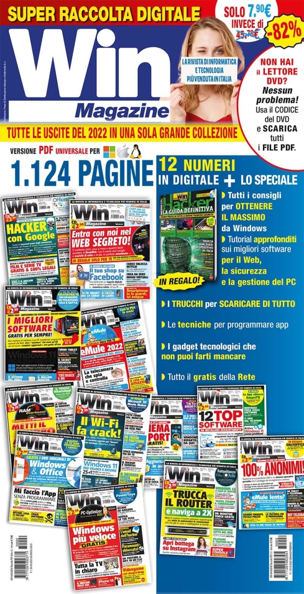 Copertina Win Magazine Raccolta pdf n.2