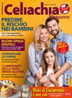 Copertina rivista Celiachia Magazine