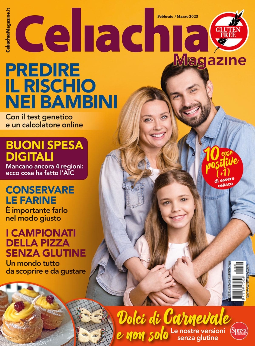 Copertina Celiachia Magazine n.6