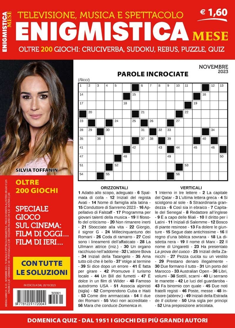 Copertina Enigmistica Mese n.61