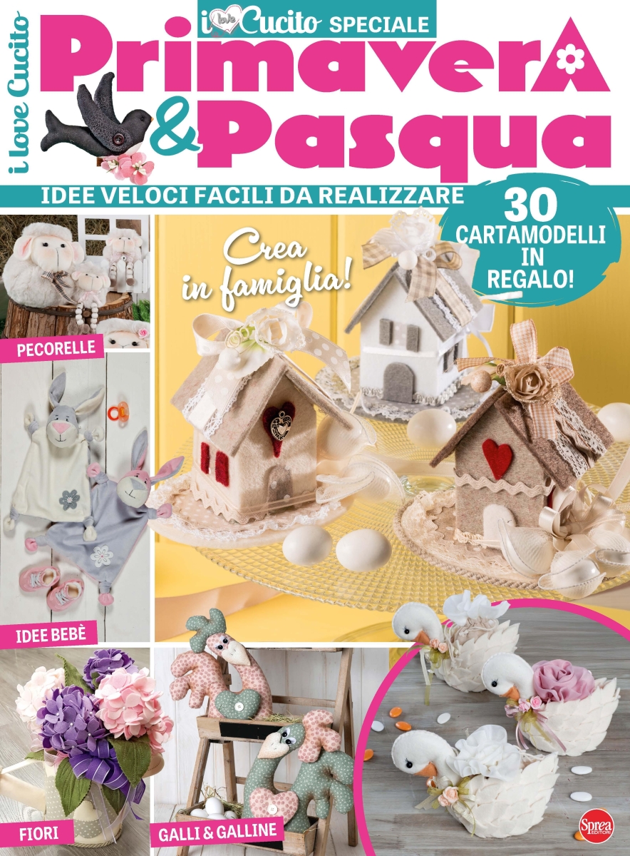 Copertina I Love Cucito Manuale n.5
