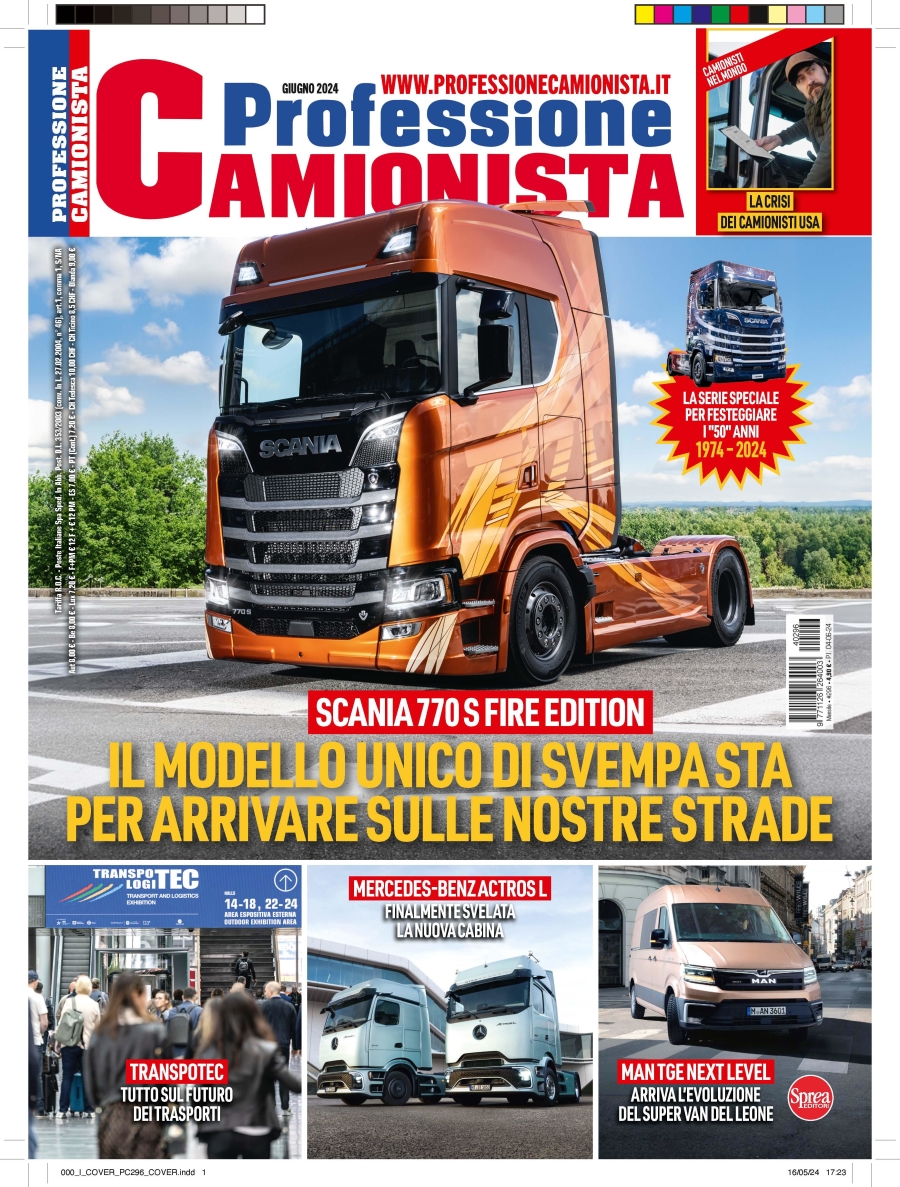 Copertina Professione Camionista n.296