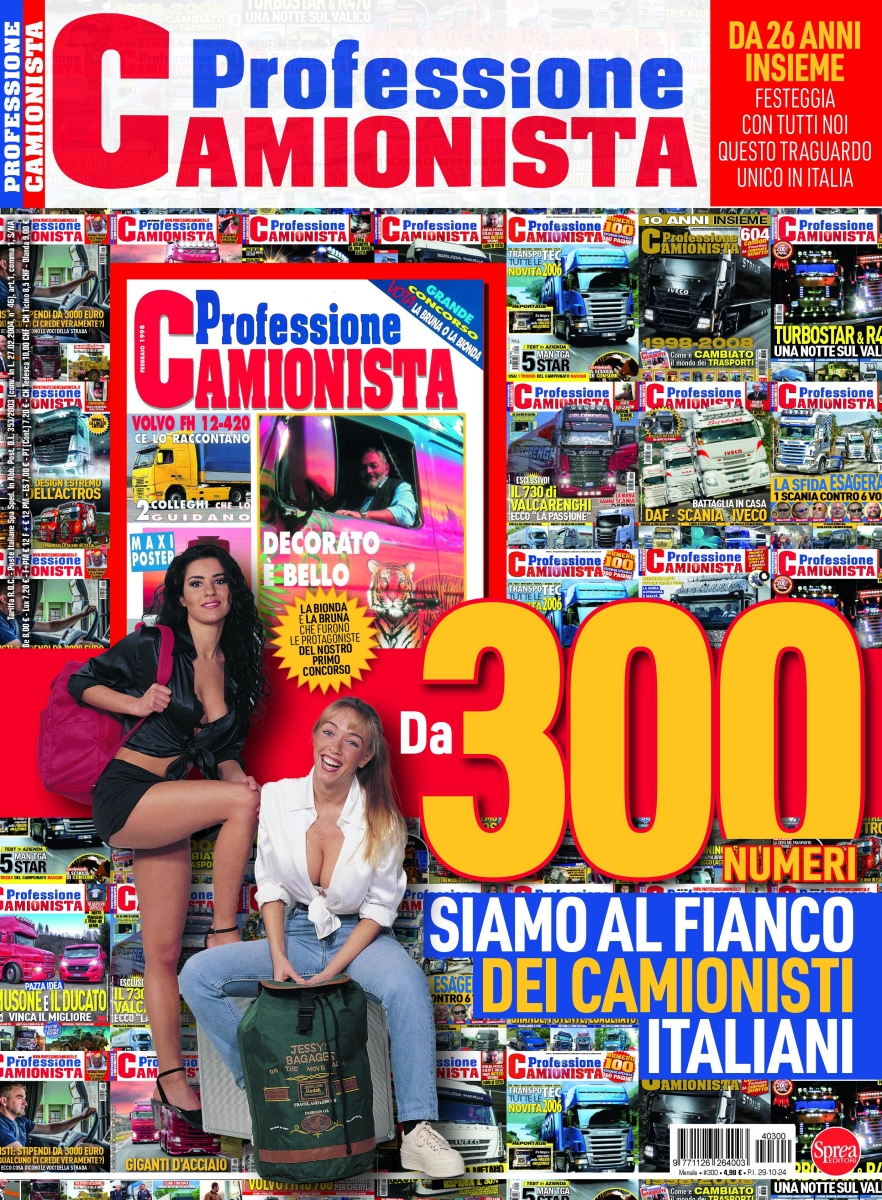 Copertina Professione Camionista n.300