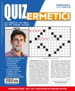 Copertina rivista Quiz Ermetici