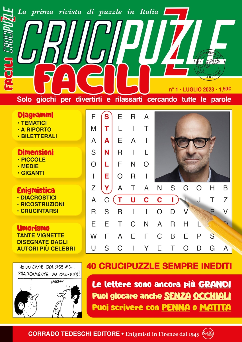 Copertina Crucipuzzle Facili n.1