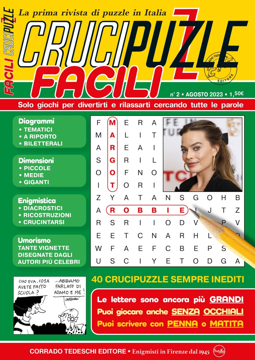 Copertina Crucipuzzle Facili n.2