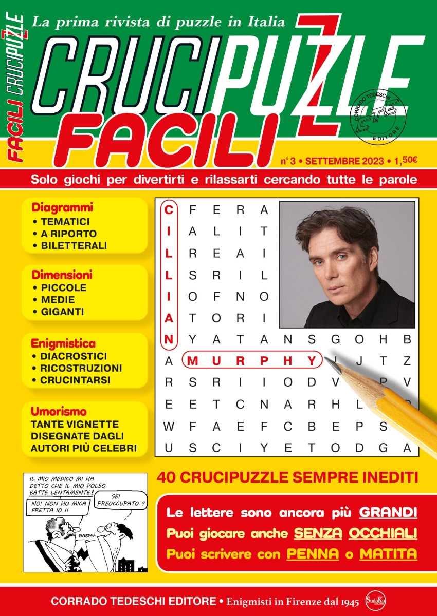 Copertina Crucipuzzle Facili n.3
