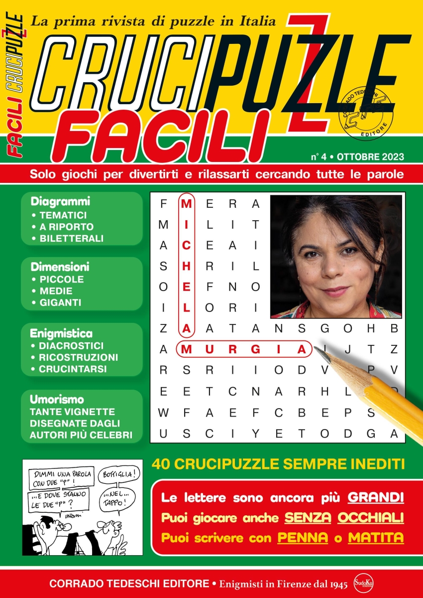 Copertina Crucipuzzle Facili n.4