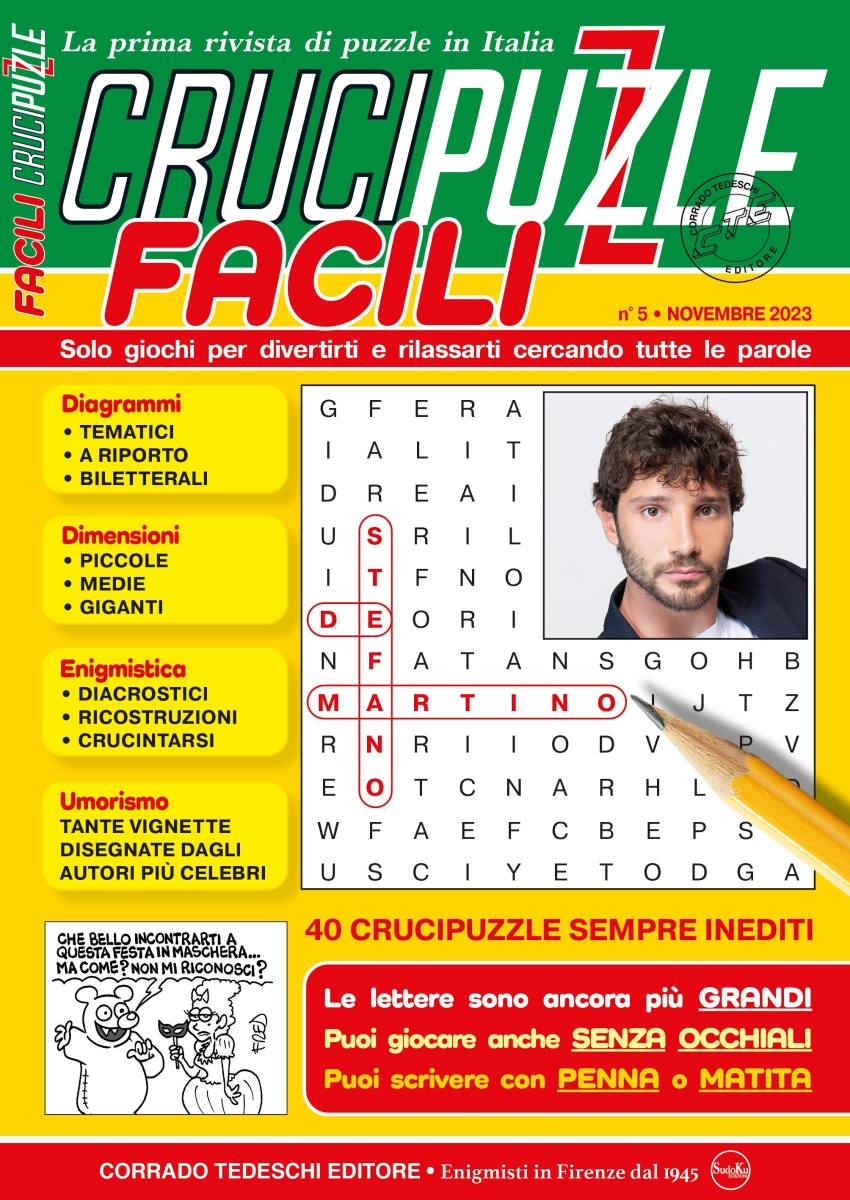 Copertina Crucipuzzle Facili n.5