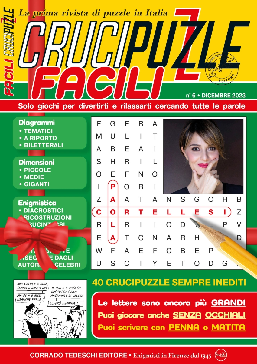 Copertina Crucipuzzle Facili n.6