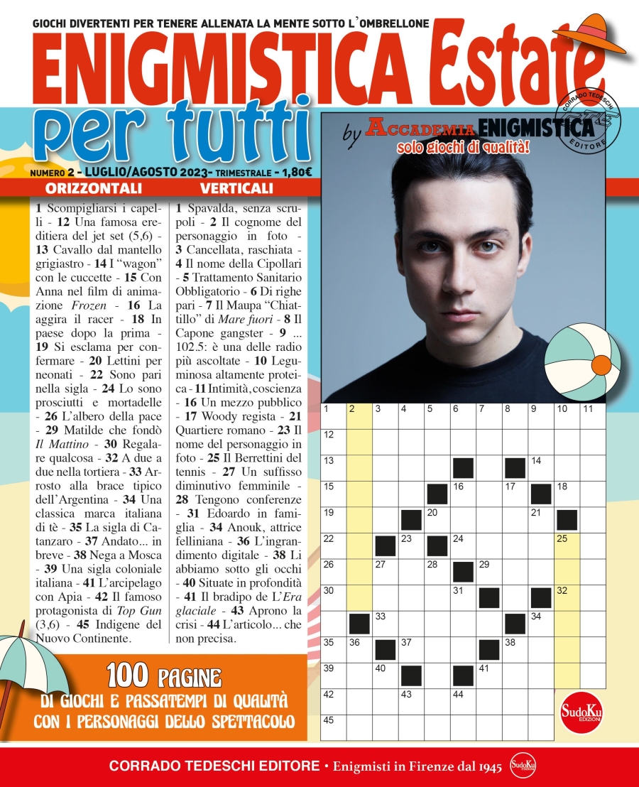 Copertina Accademia Enigmistica Estate n.2