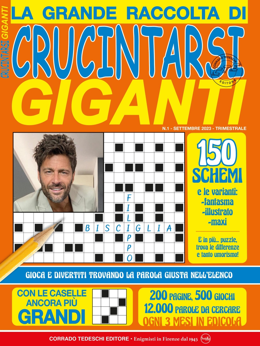 Copertina Crucintarsi Giganti Raccolta n.1