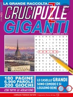 Copertina rivista Crucipuzzle Giganti Raccolta