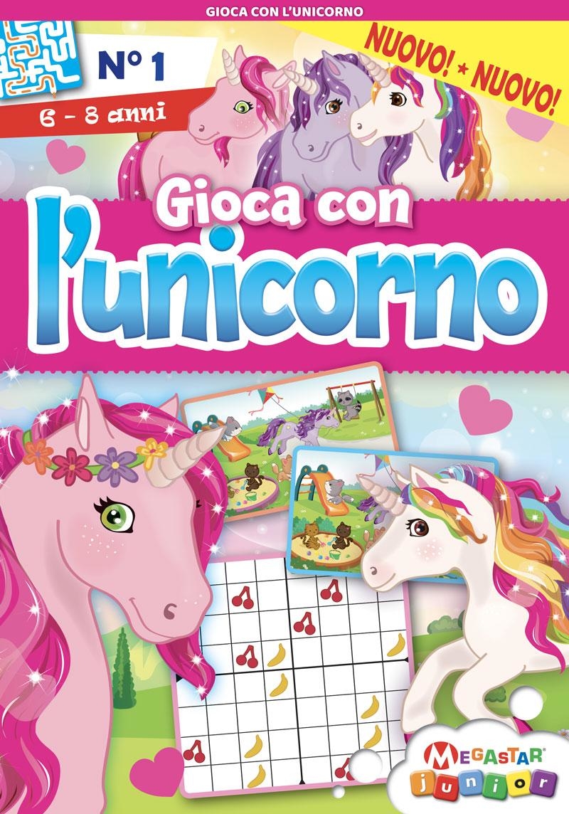 Copertina Gioca con l unicorno n.1