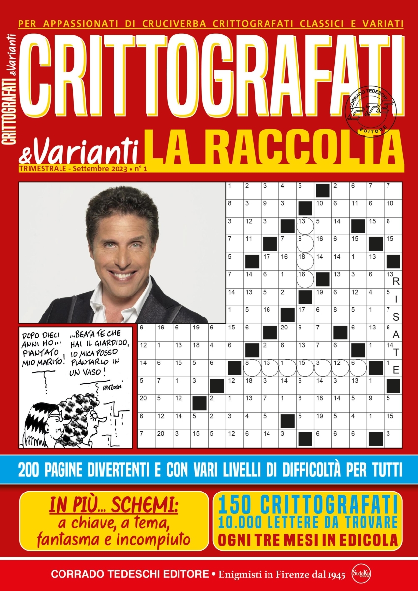 Copertina Crittografati & Varianti Raccolta n.1