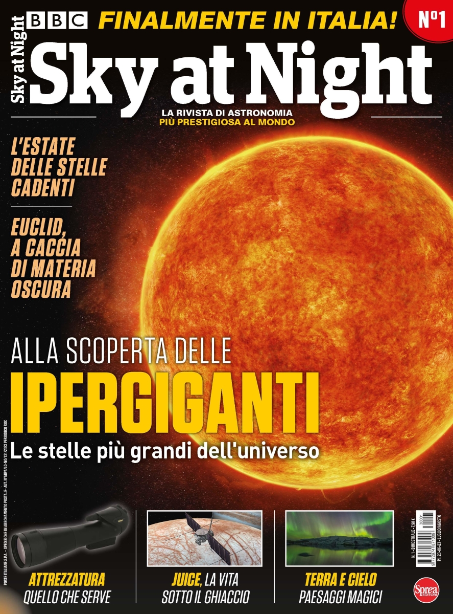 Copertina Bbc Sky at night n.1