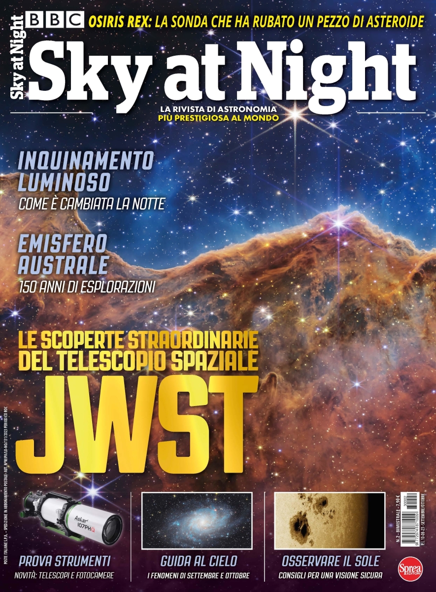 Copertina Bbc Sky at night n.2