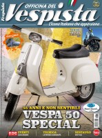 Copertina rivista Officina del Vespista