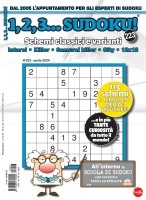 Copertina rivista 1,2,3 Sudoku