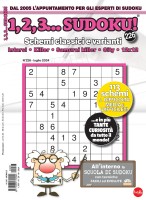 Copertina rivista 1,2,3 Sudoku