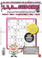 Copertina rivista 1,2,3 Sudoku