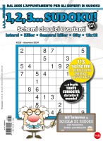 Copertina rivista 1,2,3 Sudoku