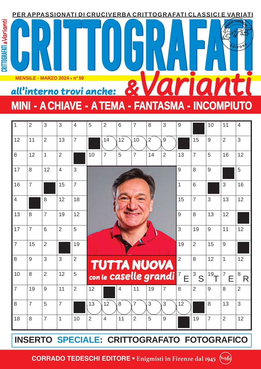 Copertina Crittografati & Varianti n.59