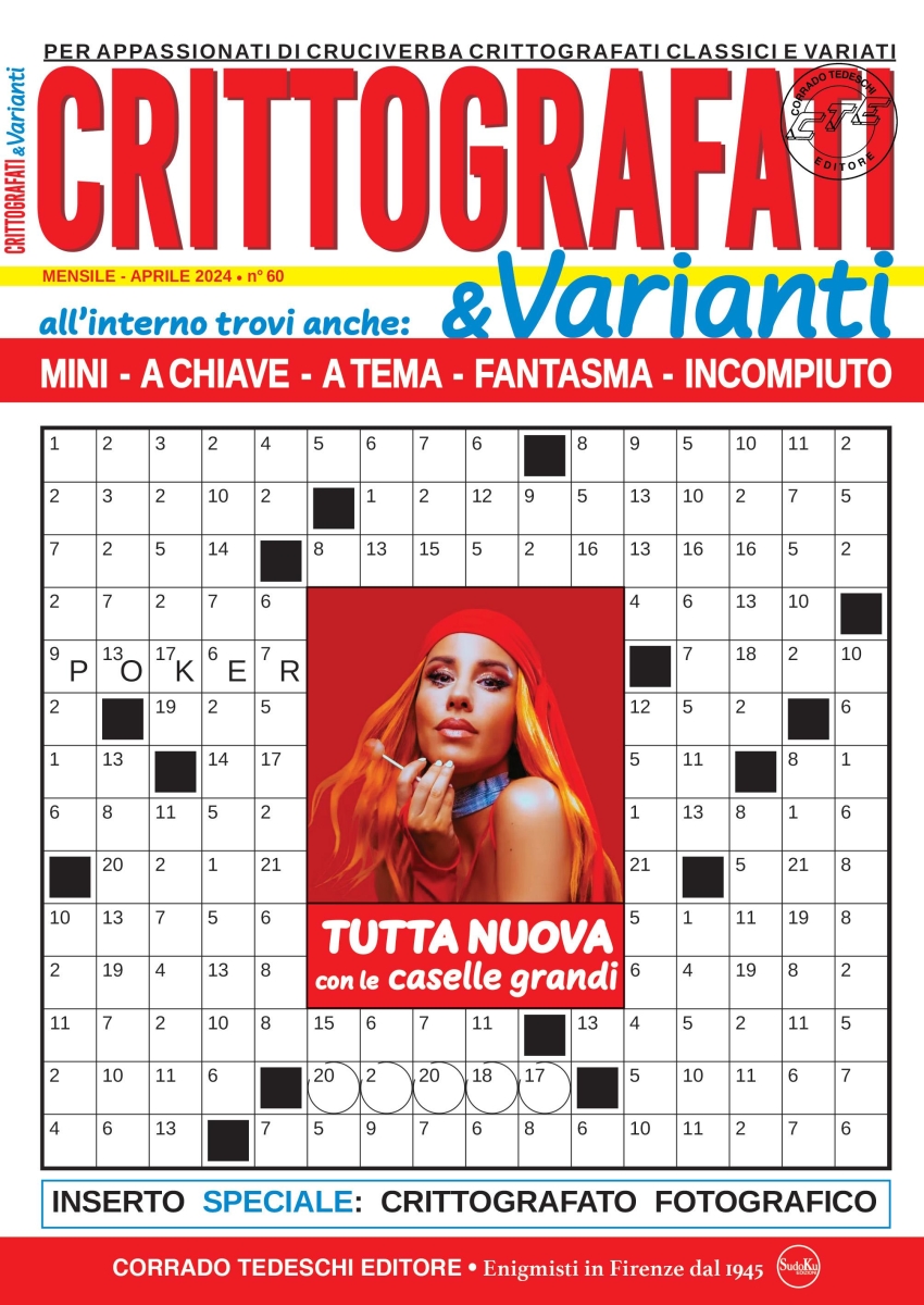 Copertina Crittografati & Varianti n.60