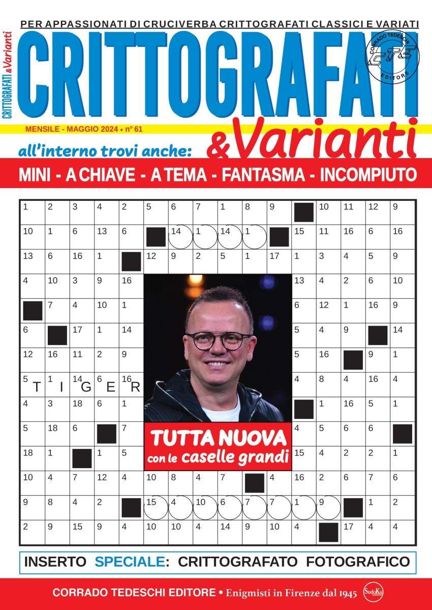 Copertina Crittografati & Varianti n.61