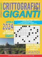 Copertina rivista Crittografici Giganti