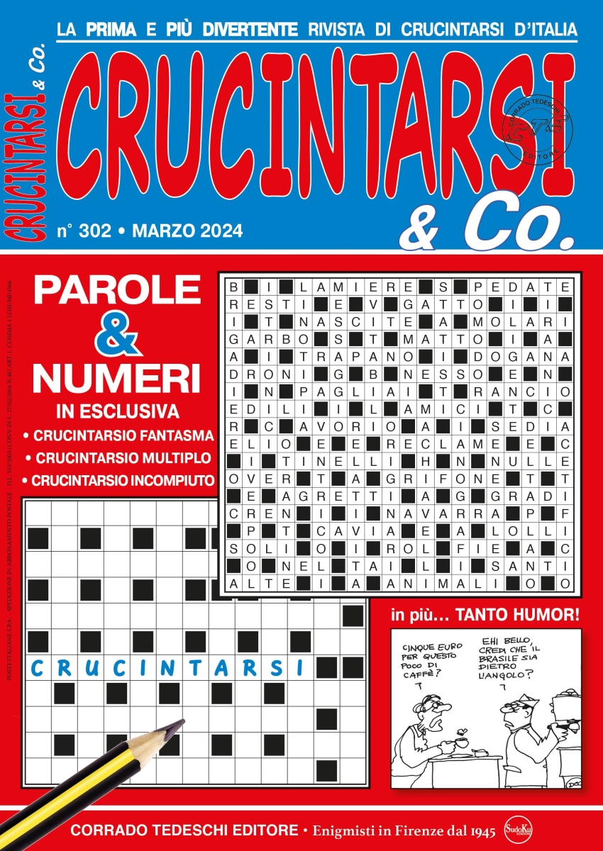 Copertina Crucintarsi & Co n.302