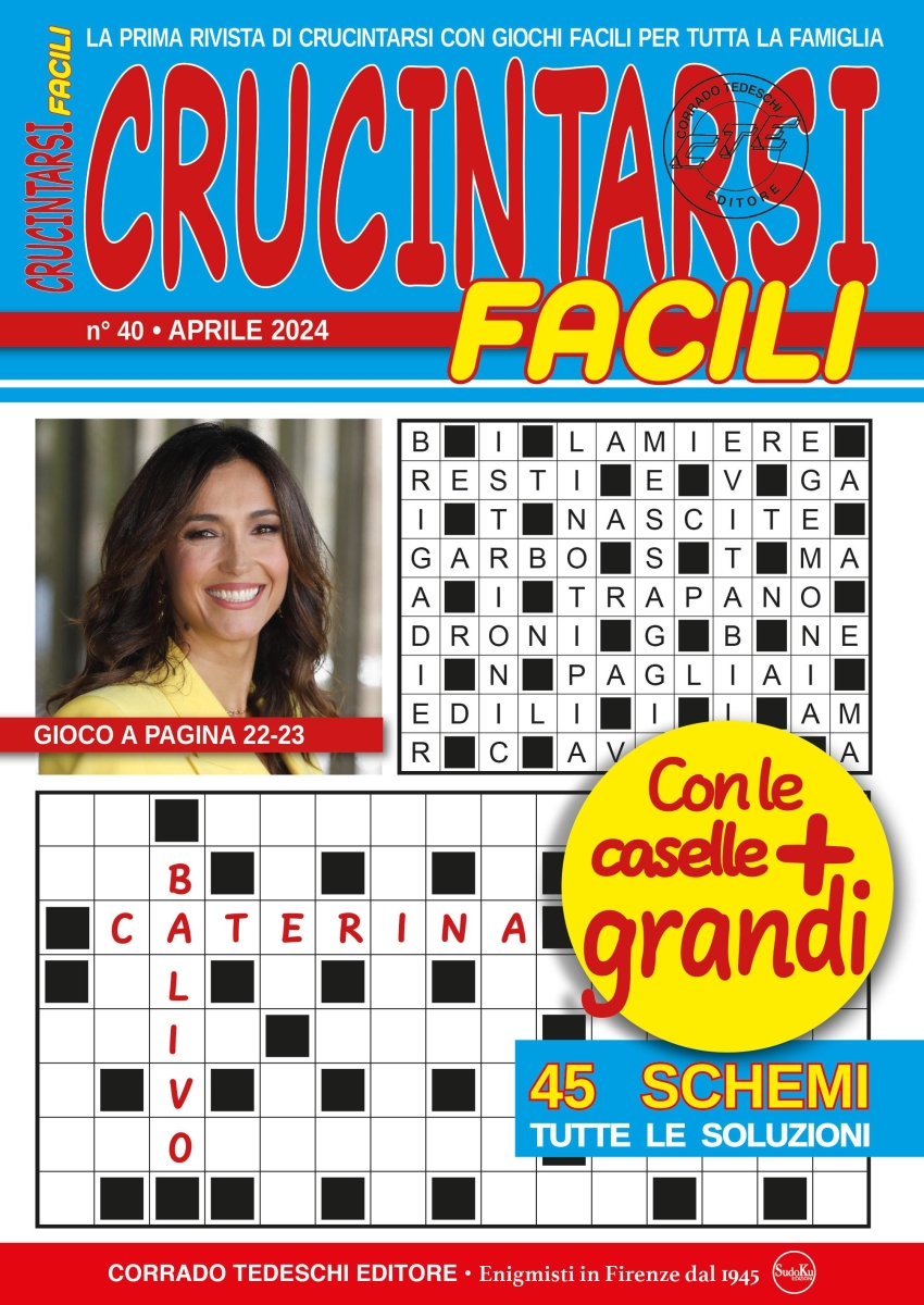 Copertina Crucintarsi Facili n.40