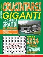 Copertina rivista Crucintarsi Giganti