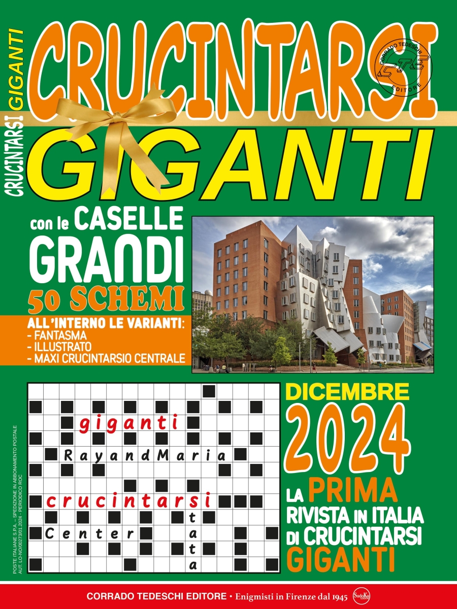 Copertina Crucintarsi Giganti n.66